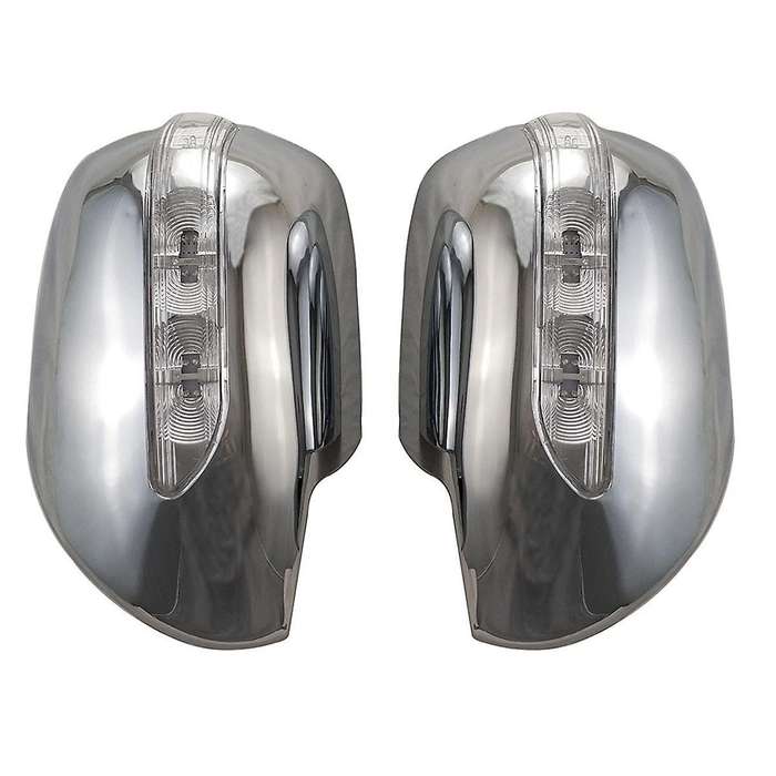 for 4runner Prado 2700 Fj120 2003-2009 Chrome Car Led Side Mirror Cover Side Mirror Cover Exterior A