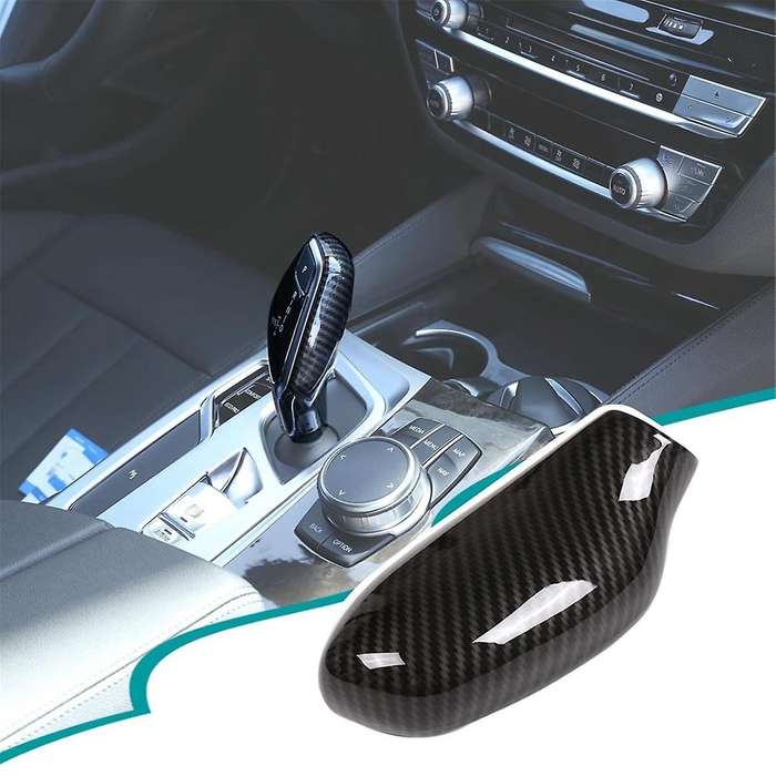 for 5 7 Series G30 G11 G12 X3 X4 G01 G02 Car Gear Shift Knob Decor Cover Trim Interior Accessories -