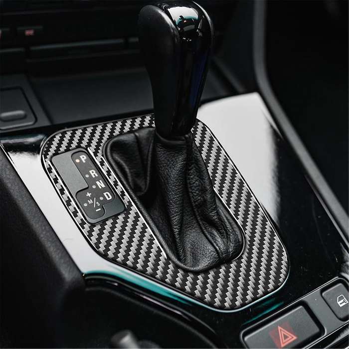 for 5 Series E39 1998-2003 Lhd Soft Carbon Fiber Center Console Gear Shift Panel Cover Trim Interio