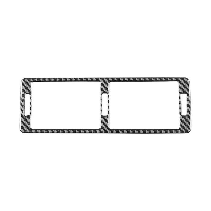 for 5 Series E39 1998-2003 Soft Carbon Fiber Center Console Frame Cover Trim Interior Accessories