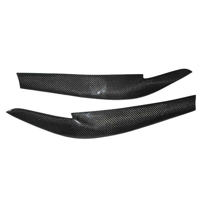 for 5 Series G30 G31 G38 F90 M5 2017 2018 Carbon Fiber Headlights Eyebrow Eyelid Trim Cover Sticker
