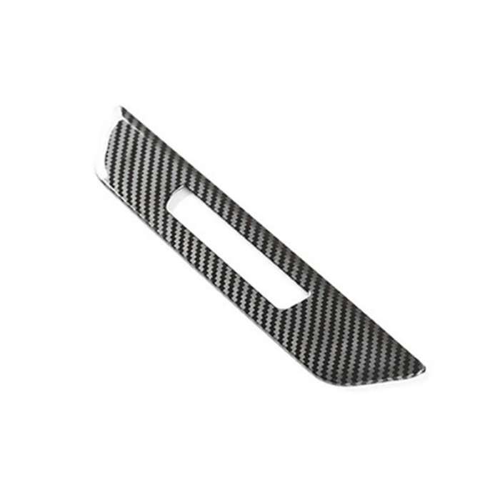 for 5 Series G30 2018-2022 Carbon Fiber Car Seat Memory Lock Button Cover Trim Frame Decor Sticker A