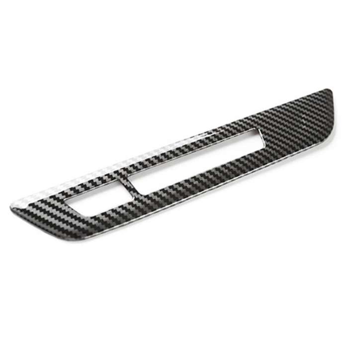 for 5 Series G30 2018-2022 Carbon Fiber Car Seat Memory Lock Button Cover Trim Frame Decor Sticker A