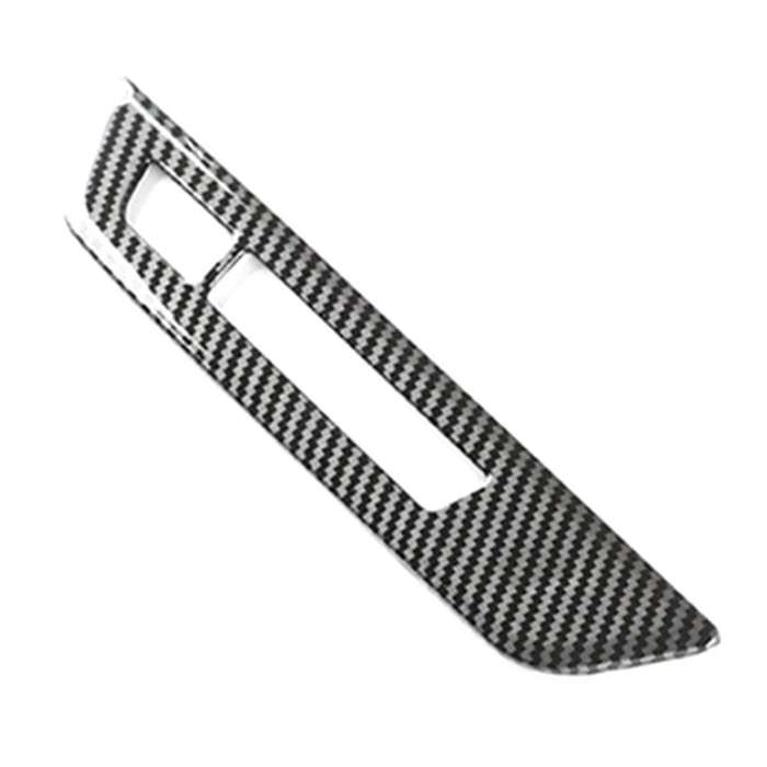 for 5 Series G30 2018-2022 Carbon Fiber Car Seat Memory Lock Button Cover Trim Frame Decor Sticker A