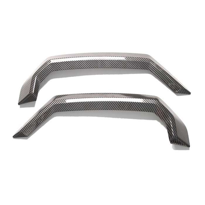 for 5 Series G60 2024 Rear Exhaust Muffler Pipe Cover Trim Tail Throat Decorative Frame, Carbon Fibe