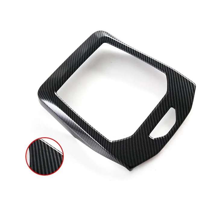 for 5 Series G60 2024 LHD Center Control Gear Shift Panel Cover Trim Accessories,ABS Carbon Fiber P