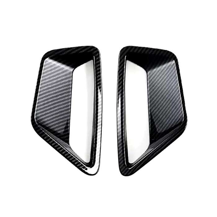 for 5 Series G60 2024 Rear Fog Light Cover Trim Decoration Exterior Accessories ABS Carbon Fiber Pat