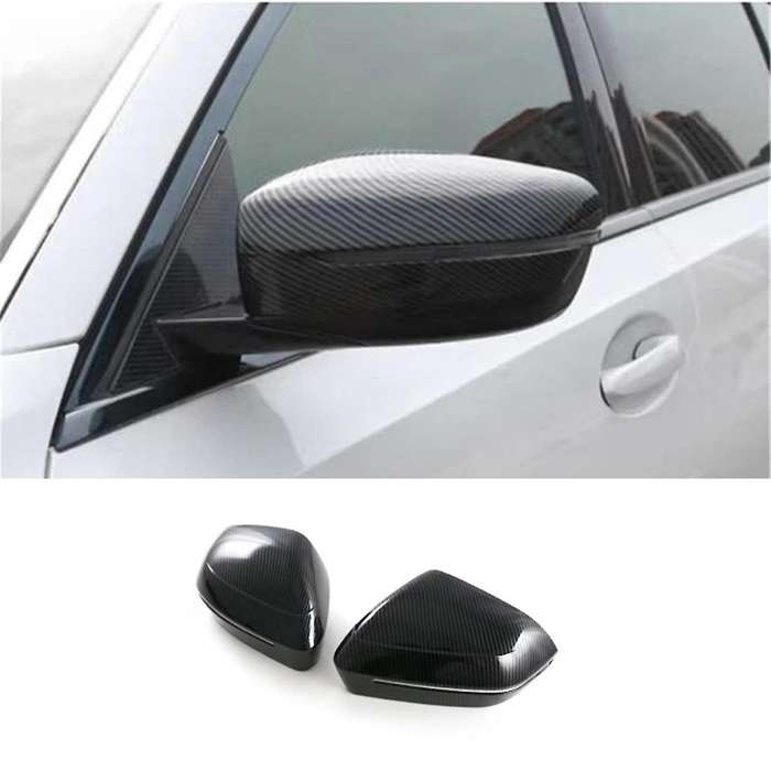 for 5 Series G60 2024 Rear View Mirror Cover Trim Decoration Exterior Accessories ABS Carbon Fiber P