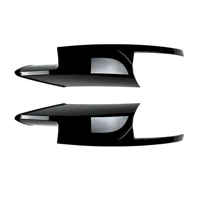 for 5 Series M5 F10 2011-2017 Front Bumper Lip Angle Diffuser Splitter Spoiler Protector Gloss Black