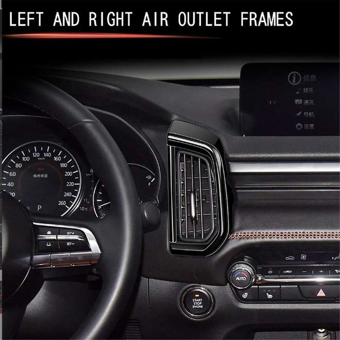 for -50 CX50 2023 US Version Car Front Side A/C Air Outlet Frame Trim Sticker Interior Accessories G
