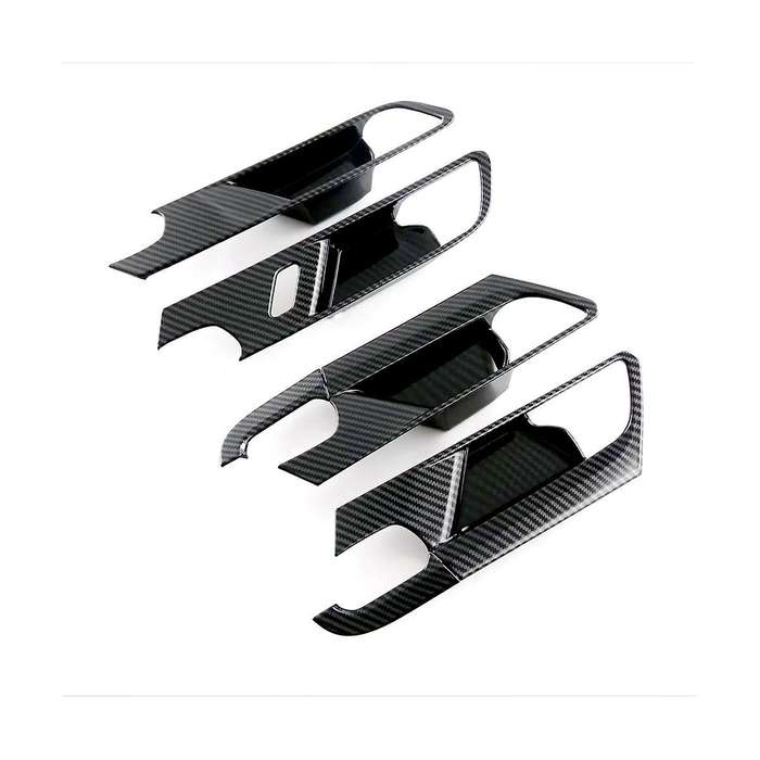 for -50 Cx50 2023 Inner Door Handle Bowl Cover Frame Trim Sticker Interior Accessories (abs Carbon F