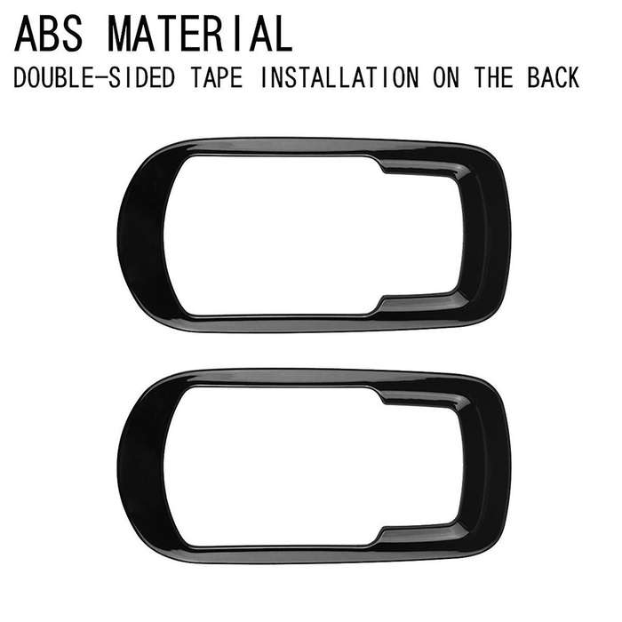 for -50 Cx50 2023 Us Version Car Rear Trunk Switch Trim Cover Sticker Interior Accessories Gloss Bl