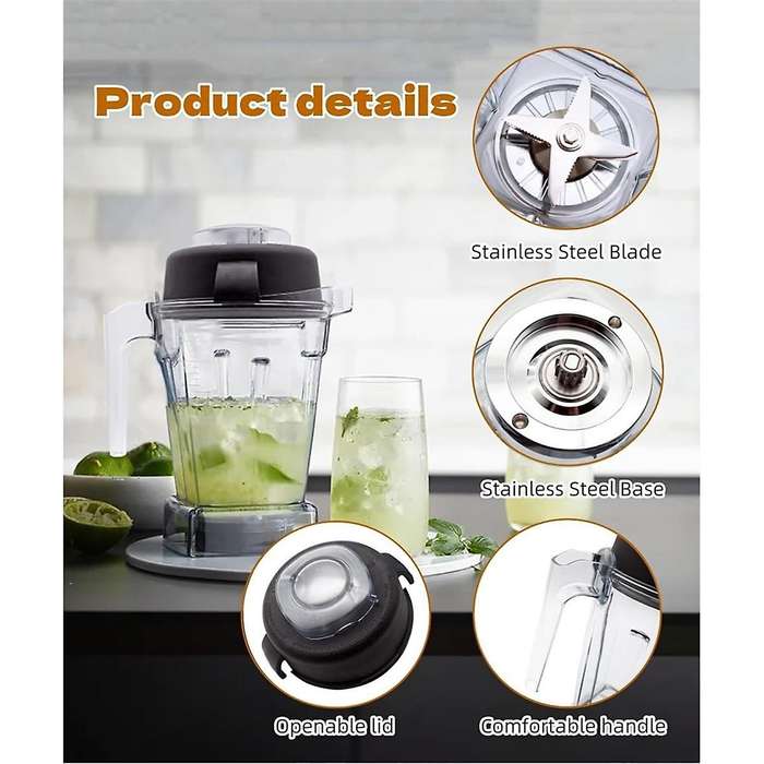 for 5200 Blender Pitcher 48oz Container Replacement Parts Fits for C-Series/G-Series Blenders