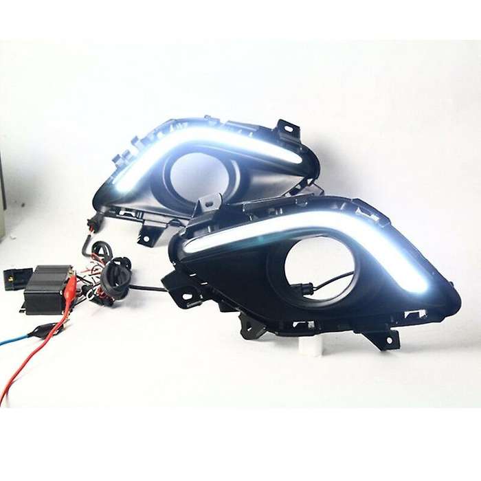 for 6 ATENZA 2014-2016 White LED Daytime Running Front Fog Lights DRL 1SET