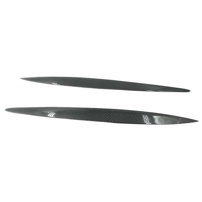 for 6 /Atenza 2008-2012 Carbon Fiber Car Sticker Front Headlights Eyebrow Eyelid Trim Cover Accessor