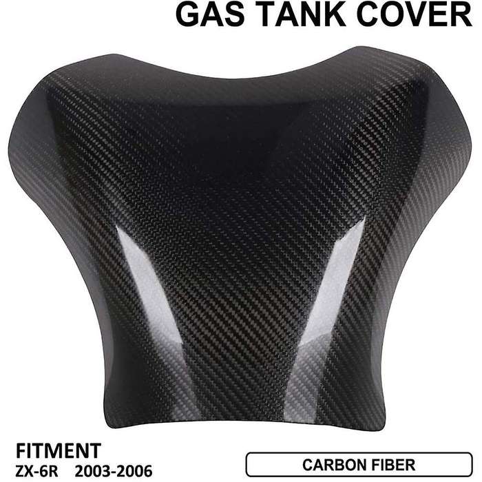 for -6R Zx6R Zx6R 2003-2006 Motorcycle Carbon Fiber Oil Fuel Gas Tank Cover Guard Protection Accesso