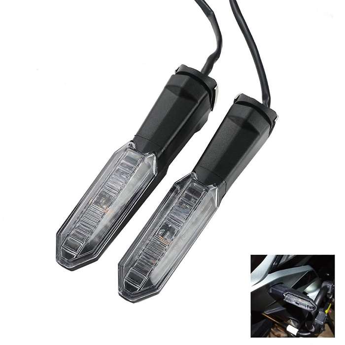 for 650 1000 X250 X300 Motorcycle LED Turn Signal Indicator Lights Blinkers Accessories,B