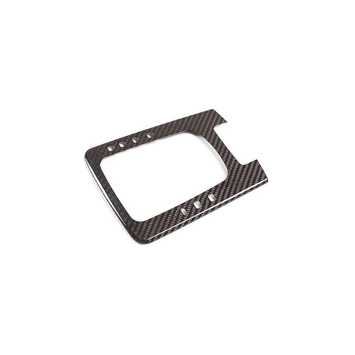 for 718 2012-2019 Dry Carbon Fiber Center Control Gear Panel Cover Trim Sticker Decoration Car Acces