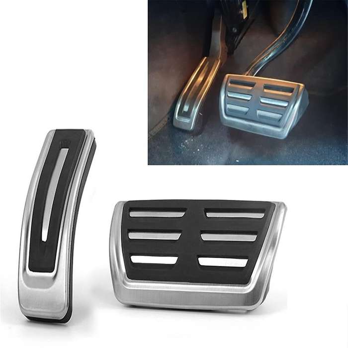 for 7l 7p 2006-2017 Stainless Car Accelerator Fuel Brake Pedals Pad Case