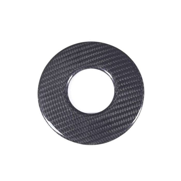 for 86 GT86 2012-2020 Dry Carbon Fiber Car Steering Wheel Central Decorative Cover Trim Accessories,