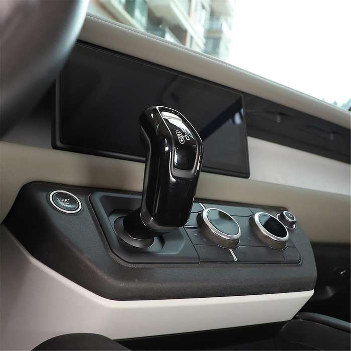 for 90 110 130 2020-2023 Car Gear Shift Head Cover Trim Stickers Accessories