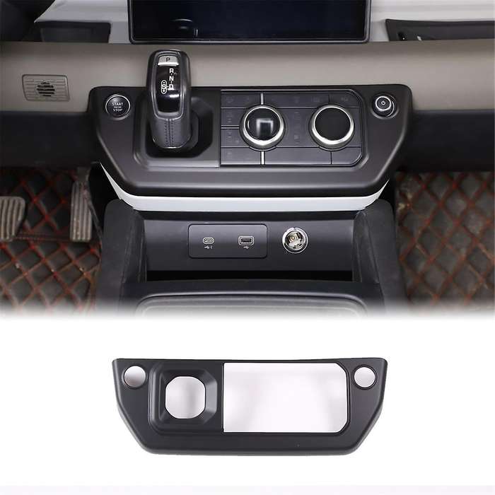 for 90 110 2020-2023 Lhd Center Console Gear Shift Panel Frame Cover Trim Accessories,matte Black