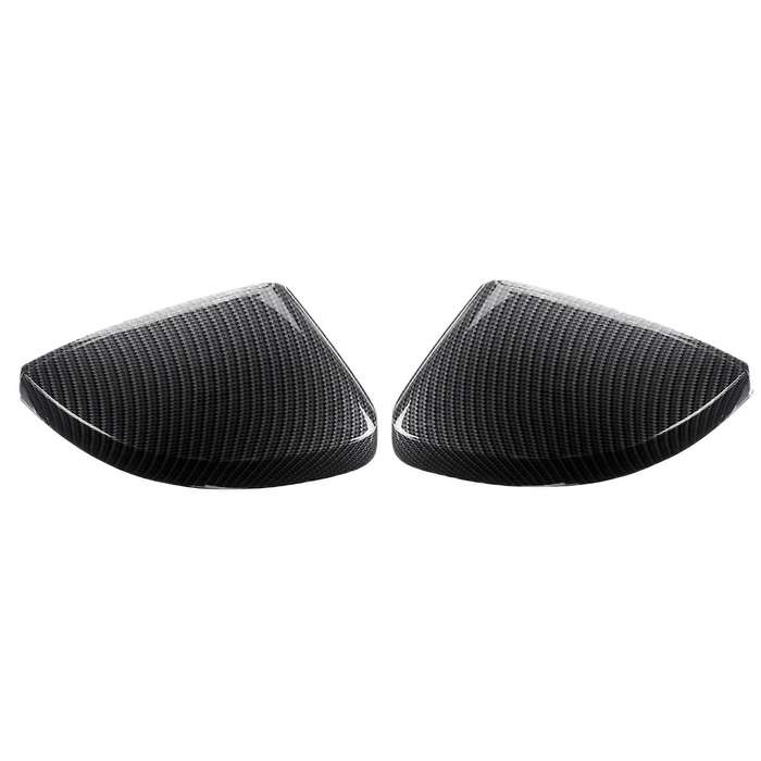 for  A3 S3 8V RS3 Rearview Mirror Cover Carbon Fiber Side Mirror Caps Protector 2013 2014 2015 2016