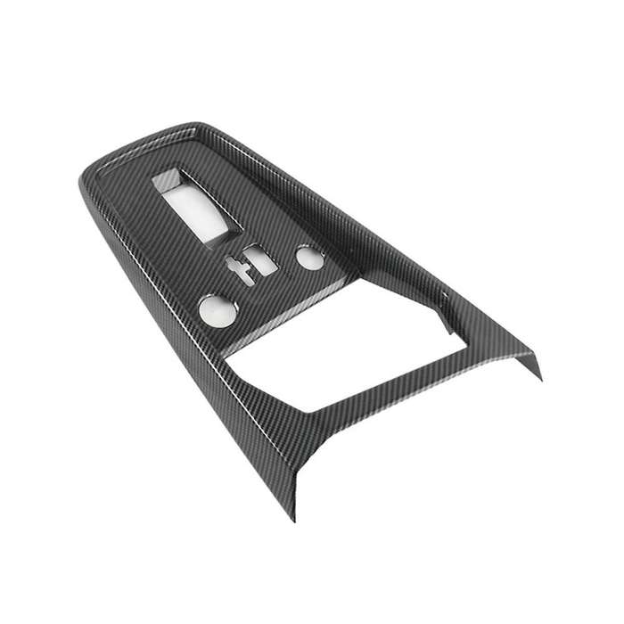 for A3l 2021 Carbon Fiber Abs Car Gear Shift Knob Panel Frame Cover Trim
