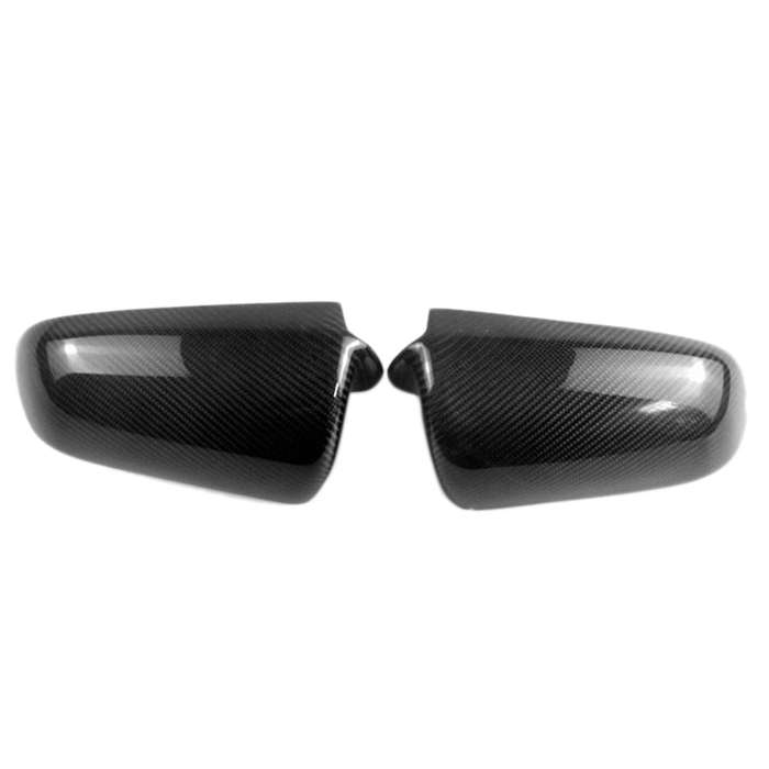 for A4 B7 A3 A6L S6 C6 2005-2008 Carbon Fiber Side Rear View Mirror Cover Trim Side Wing Mirror Caps