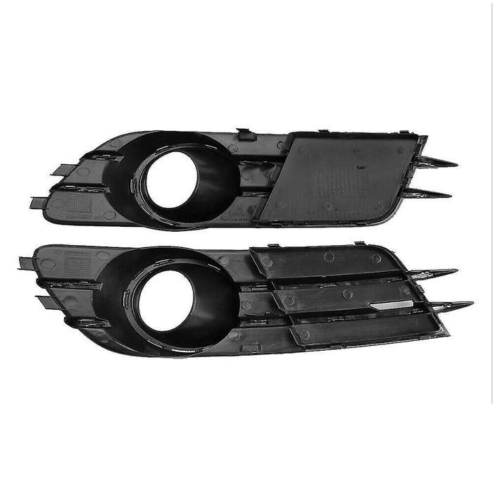 for  A6 A6L C7 Sedan 2011-2015 Front Lower Bumper Fog Light Lamp Grilles Grill Cover+ACC Lens Decora