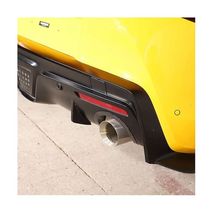 for A90 2019-2022 Dry Carbon Fiber Car Tail Throat Exhaust Upper Frame Cover Trim Decorative Access