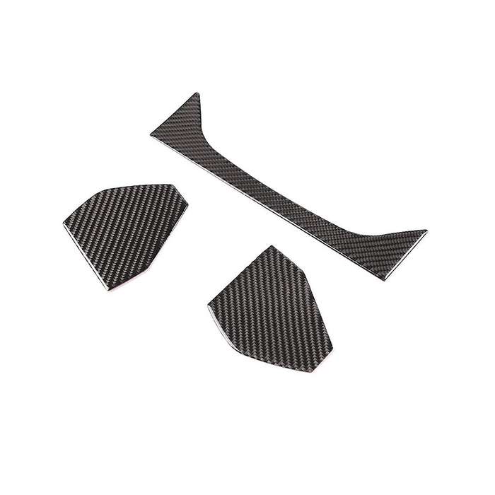 for A90 2019-2023 Soft Carbon Fiber Dashboard Trim Sticker Instrument Cover Panel Interior Accessori