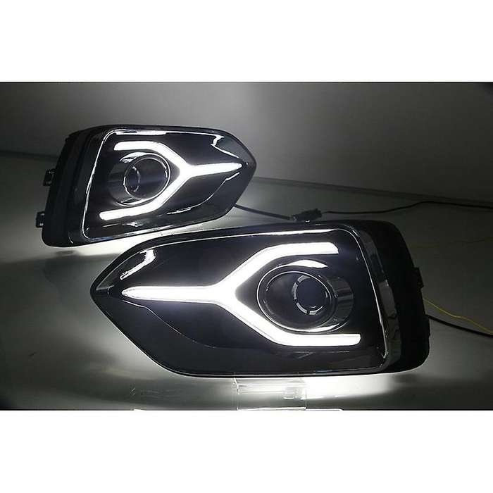 for Accent 2018-2019 DRL Daytime Running Fog Light with Turn Signal Lamp