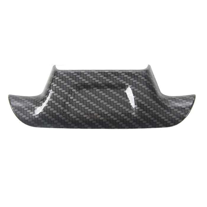 for Accessories Steering Wheel Trim Decoration Cover for 2017-2021 (Carbon Fiber Grain)