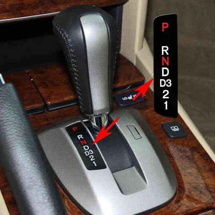 for Accord 2008-2013 Black Console Gear Stick Selector Display Panel Trim