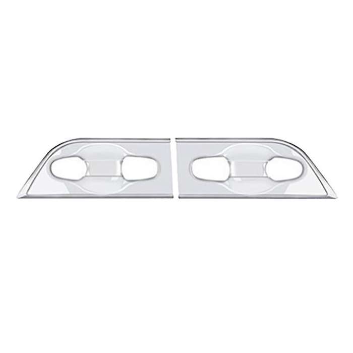 for Alphard 2015-2020 Silver External Door Handle Bowl Cover Cup Cavity Trim Insert Molding Garnish