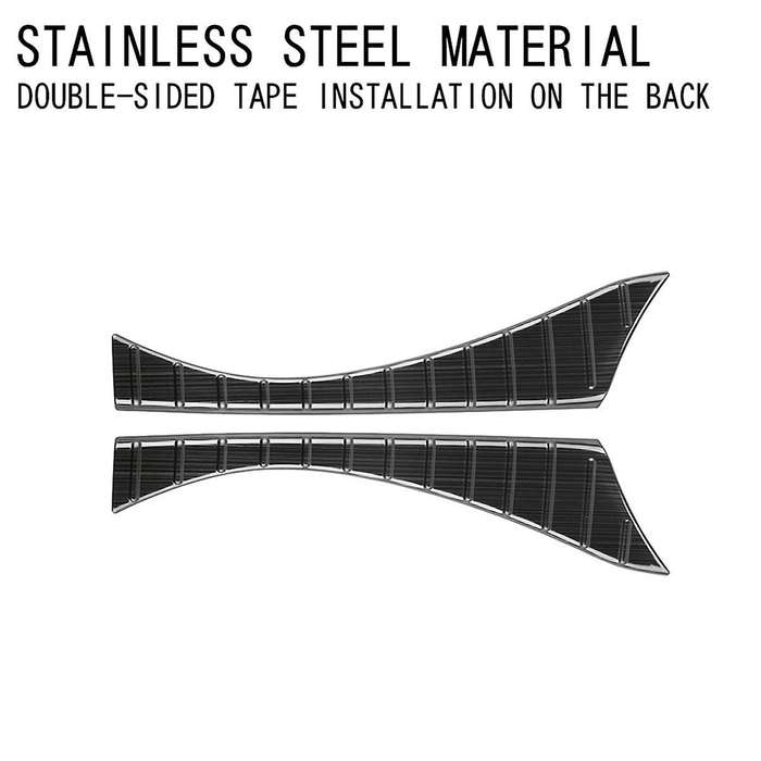 for Alphard 40 Series 2023+ Car Rear Guards Stainless Steel Trunk Sill Plate Protector Guard Covers