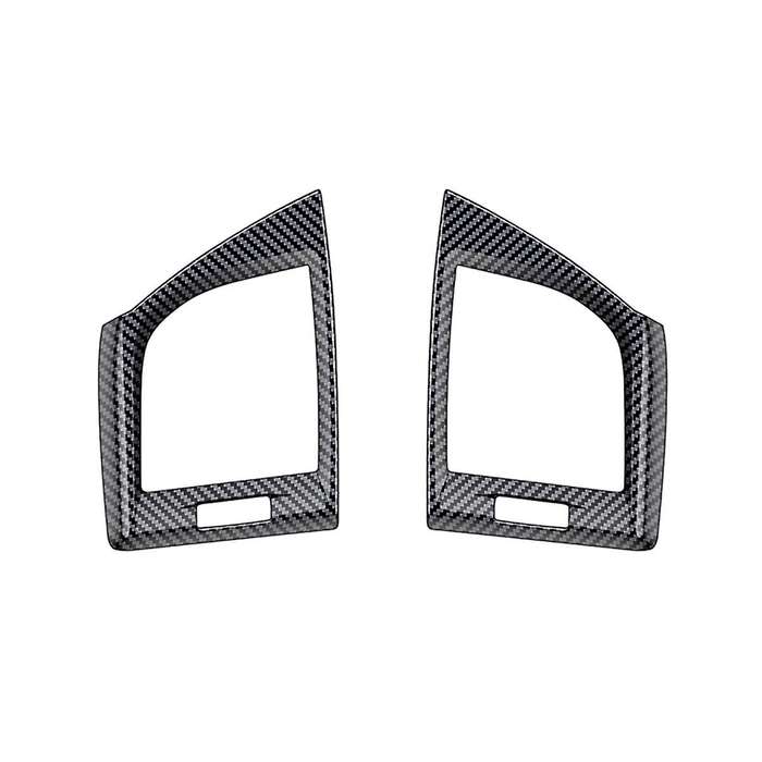 for Alphard 40 Series 2023+ RHD Carbon Fiber Dashboard Air Condition Vent Outlet Cover Trim Frame St