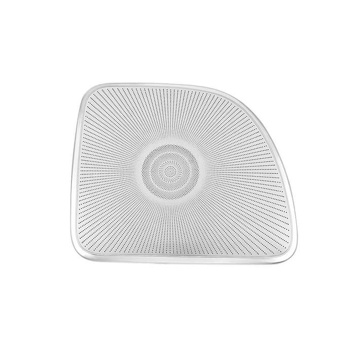 for Alphard 40 Series 2023+ Stainless Steel Trunk Speaker Cover Interior Accessories