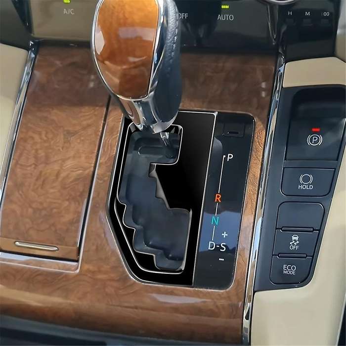 for Alphard/Vellfire 30 Series 2015-2023 Center Console Gear Shift Panel Cover Car Accessories Gloss
