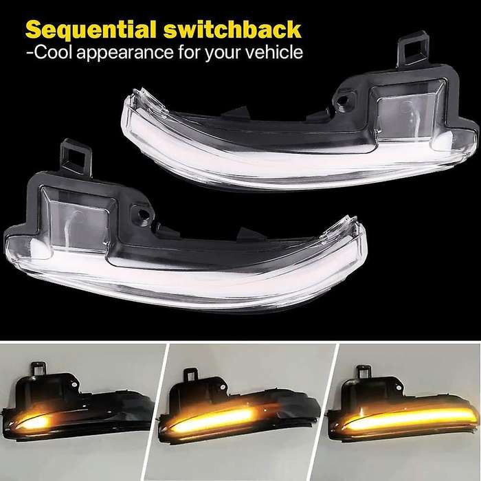 for Alphard Vellfire N300 XU70 2020 LED Dynamic Rearview Mirror Lights Turn Signals Light