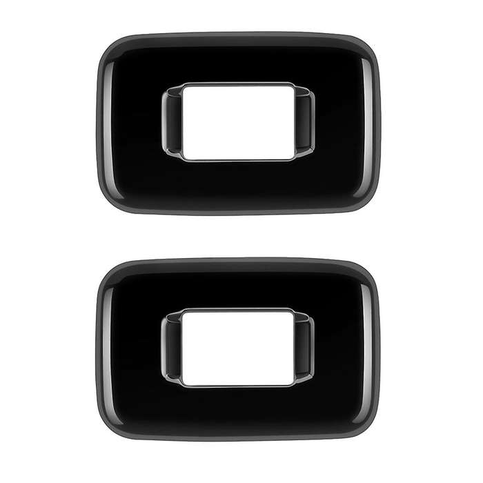 for ALPHARD/VELLFIRE 40 Series 2023+ High Configuration Car Middle Row Seat Side Button Frame Gloss