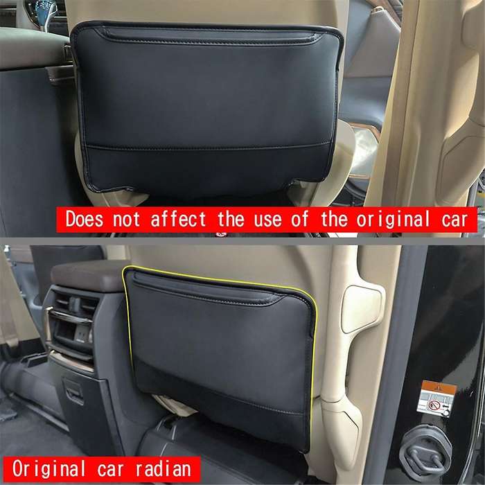 for Alphard/vellfire 40 Series 2023+ Car Rear Seat Anti-kick Leather Interior Accessories Seat Antik