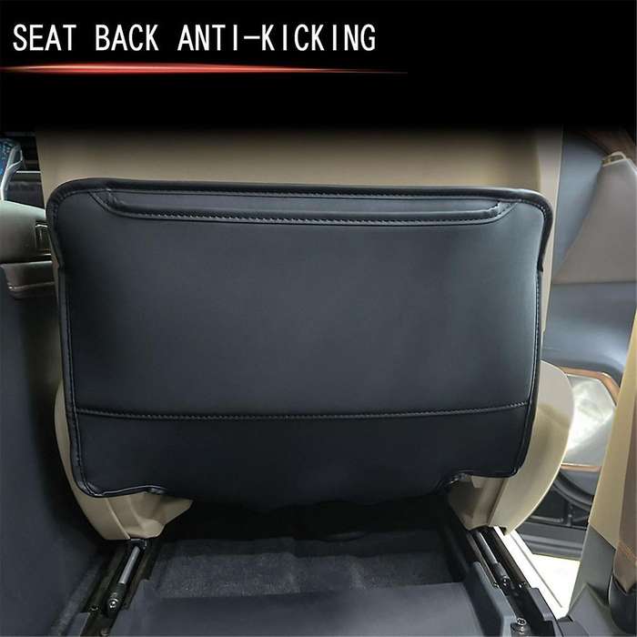for Alphard/vellfire 40 Series 2023+ Car Rear Seat Anti-kick Leather Interior Accessories Seat Antik