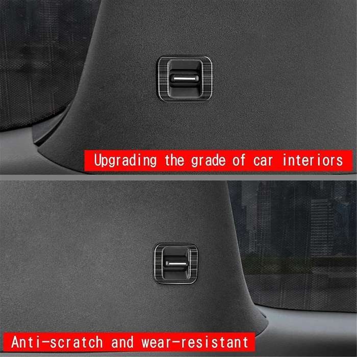 for Alphard/Vellfire 40 Series 2023+ Second Row Sunshade Switch Decorative Frame Interior Trim Acces