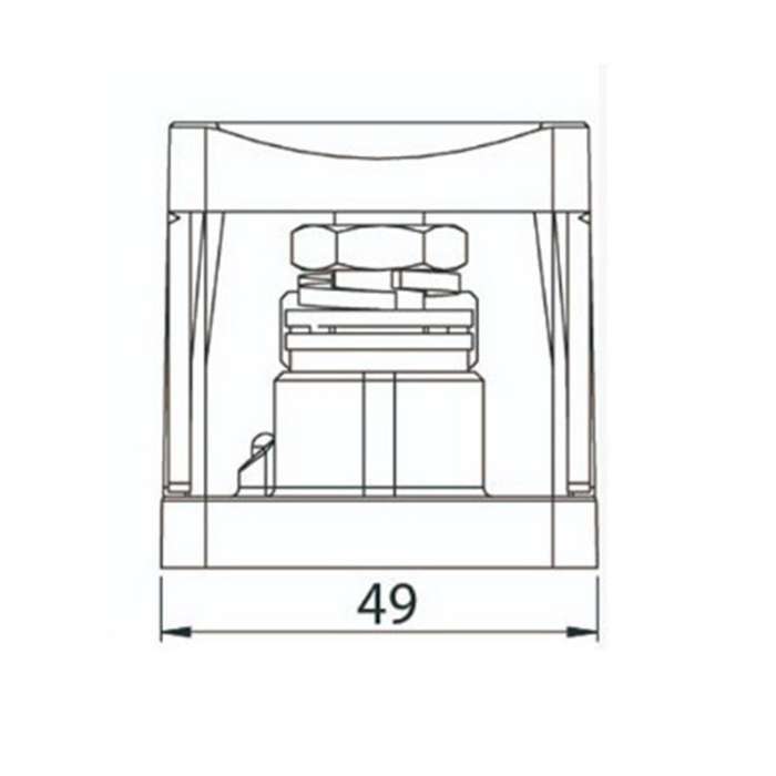 for Anl Fork Bolt Fuse Box Car One In Out High Current Fuse Box