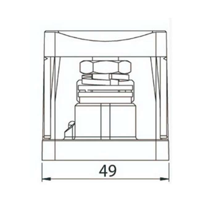 for Anl Fork Bolt Fuse Box Car One In Out High Current 300a Fuse Box