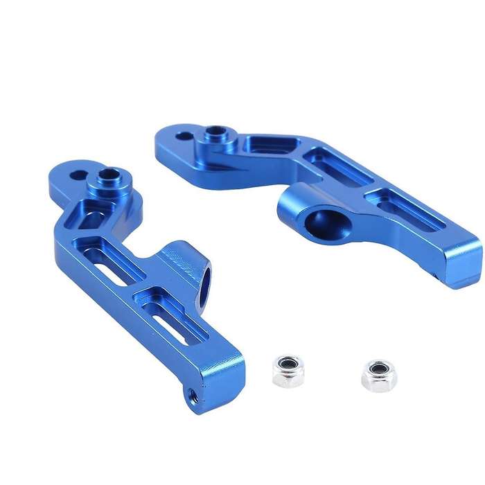 for ARRMA 1/7 INFRACTION LIMITLESS Metal Rear Shell Column Fixed Frame Rear Body Mount Frame Blue