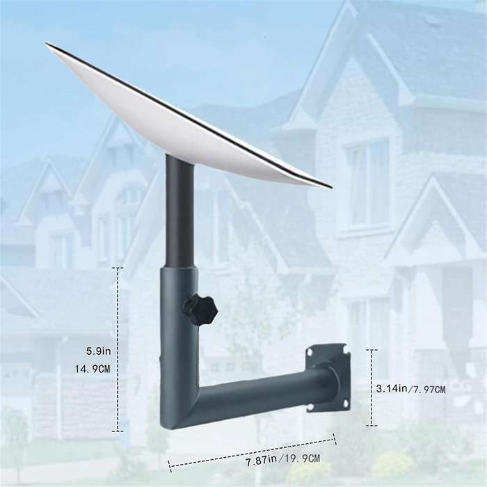 for Antenna Stand Metal Stand Outdoor Portable Adjustable Installation Short Wall Rooftop RV