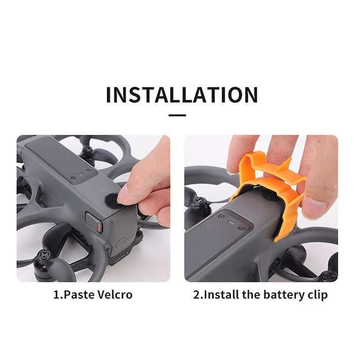 for AVATA 2 Flight Tail to Reduce Drag Airflow for AVATA 2 Tail Fixed Support Accessories Orange